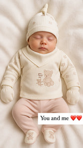 Pack naissance You and Me unisexe 5 pcs coton